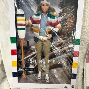 Barbie HBC Adventure Doll with Red, Green, Blue, Yellow Accents